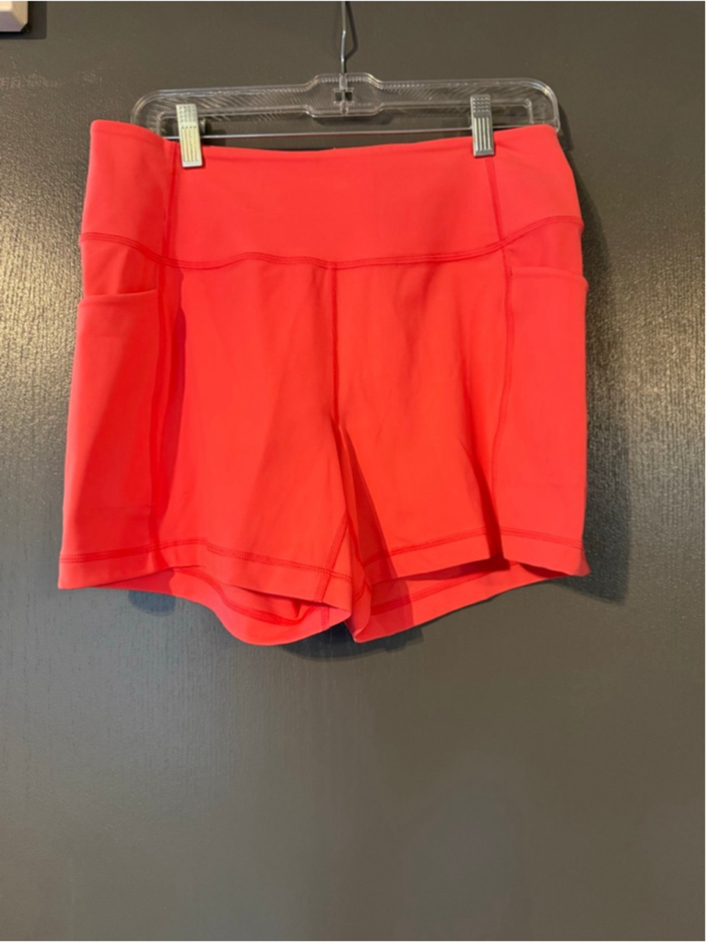 Women's Duluth Trading Co Coral Noga Air Athletic Shorts S